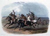 Horse Racing of the Sioux Indians